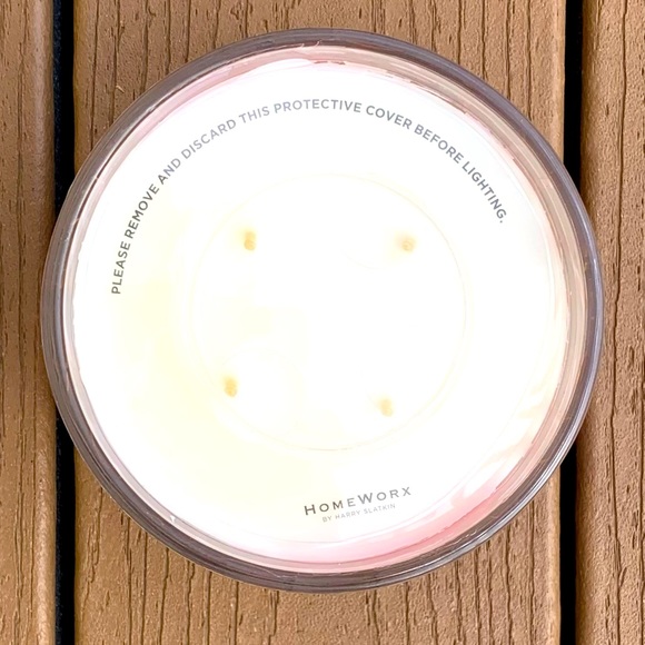 🆕HARRY SLATKIN HOMEWORX “CANDY CANE MARTINI” 4-WICK 18oz CANDLE NWT! - Picture 2 of 5